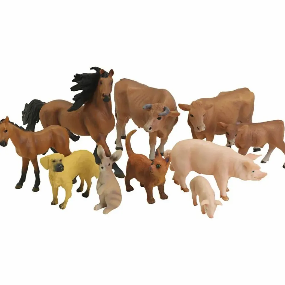 Best Creativ Company Bondegårdsdyr, 10 stk