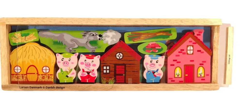 Outlet Larsen Bordteater - De tre små grise