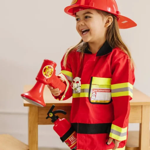 Discount Melissa & Doug Brandmandssæt inkl. hjelm, str. 3-6 år