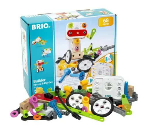 Clearance BRIO Builder - Sæt med optager og afspiller