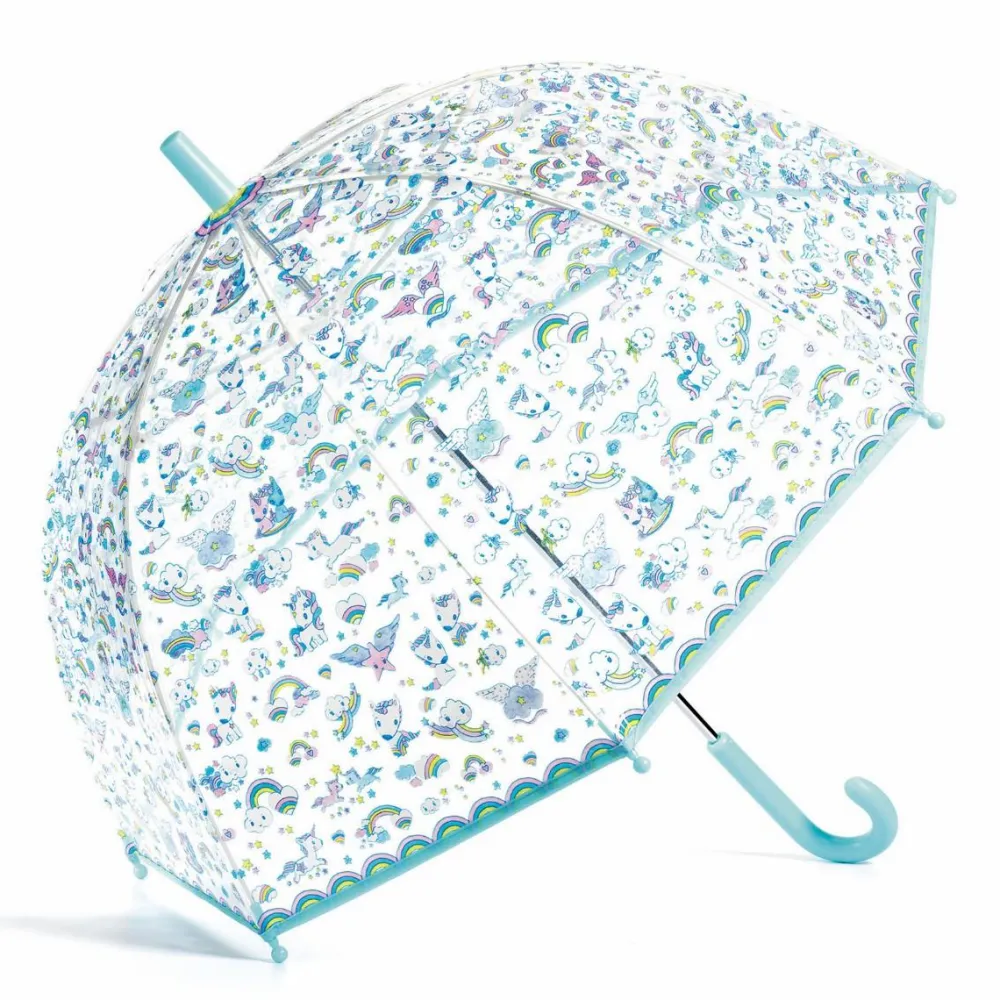 Discount Djeco Børneparaply - Enhjørninger