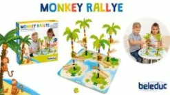Hot Beleduc Børnespil - Monkey Rallye