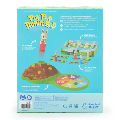 Outlet Learning Resources Børnespil - Pop Pop Bunny Hop
