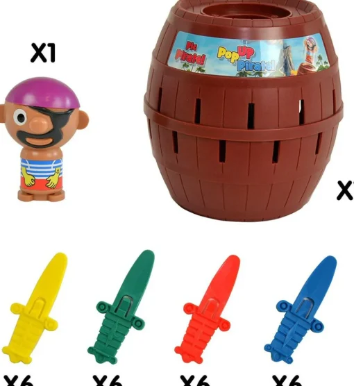 Best Børnespil - Pop-up pirat
