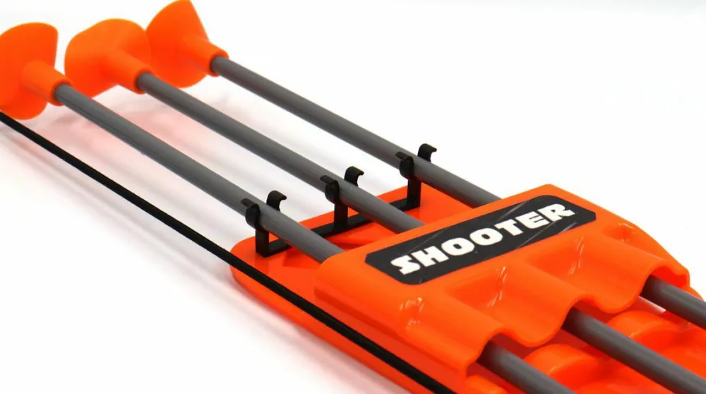 Clearance Bue inkl. 3 pile med sugekopper