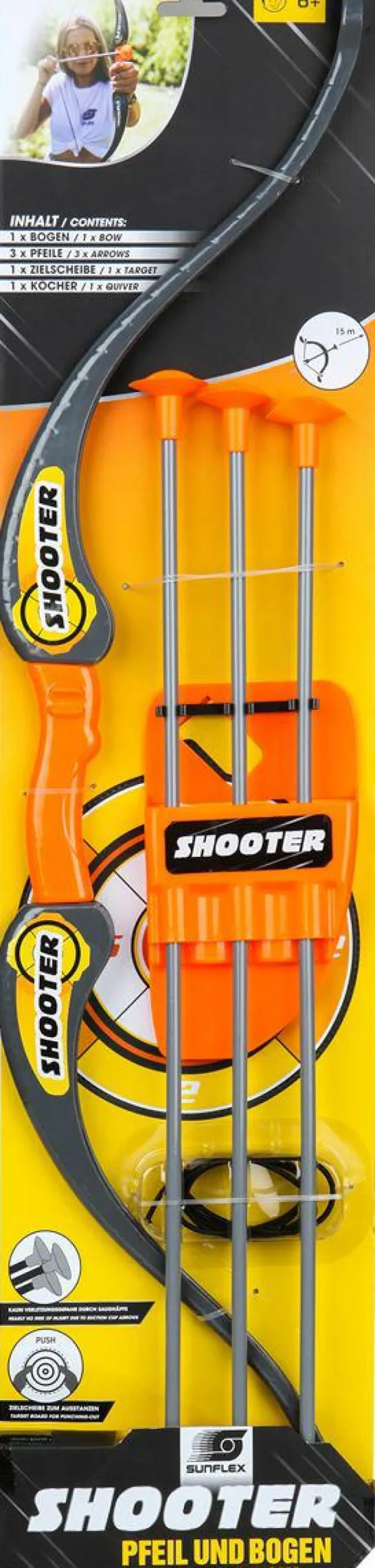 Clearance Bue inkl. 3 pile med sugekopper