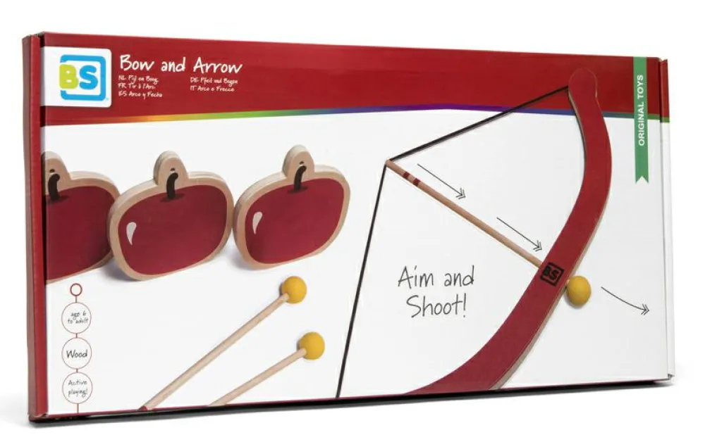 Online BS Toys Bue og pil - Inkl. 3 pile og 3 æbler