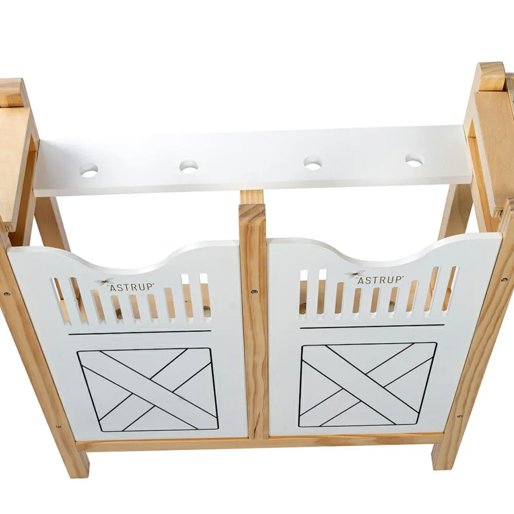 Hot byASTRUP tilbehør - Hesteboks til 4 kæpheste