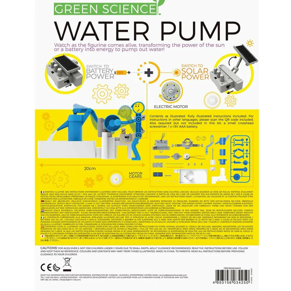 Sale 4M Byg en soldrevet vandpumpe