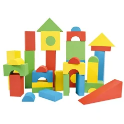 Clearance Byggeklodser af skum - Store, 56 stk