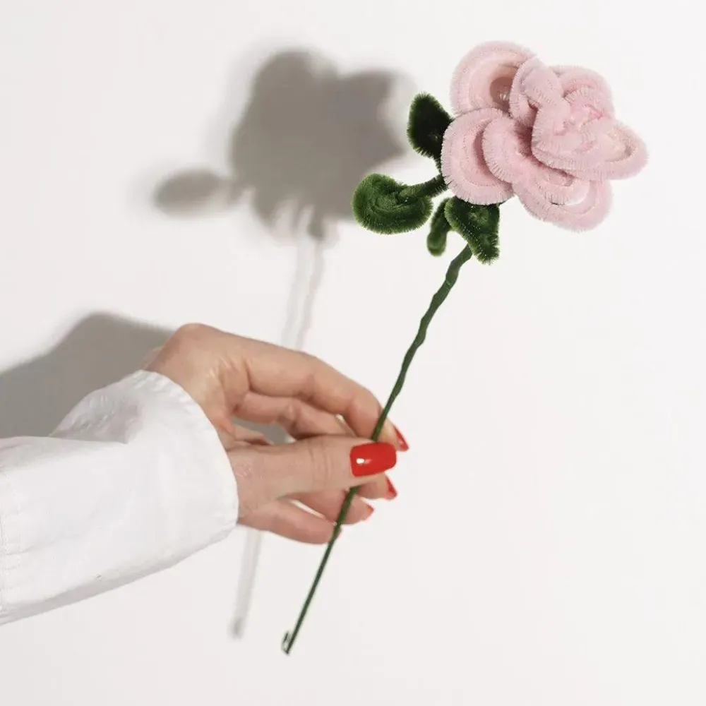 Outlet Creativ Company Chenille Ø6 mm. - Pastel, 25 stk