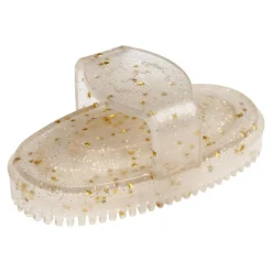 Clearance Cheval Roi tilbehør - Gummi strigle, Guld