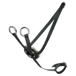 New Cheval Roi tilbehør - Martingal, Sort/sølv