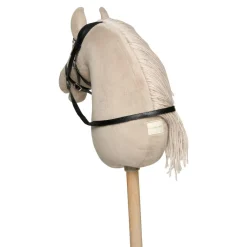 Clearance Cheval Roi tilbehør - Trense, sort/pink rhinsten