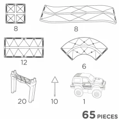 Online Cleverclixx | Intense racerbane, 65 stk