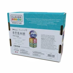 New Cleverclixx | Pastel kupler, 34 dele