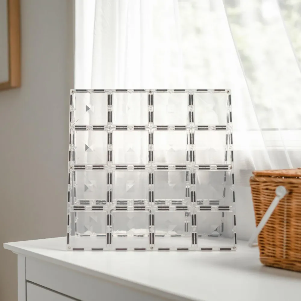 New CONNETIX | Baseplates, Clear, 2 stk