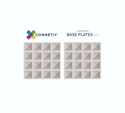 New CONNETIX | Baseplates, Clear, 2 stk