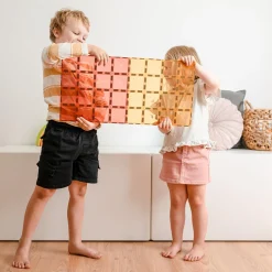 Hot CONNETIX | Baseplates, Lemon & Peach, 2 stk
