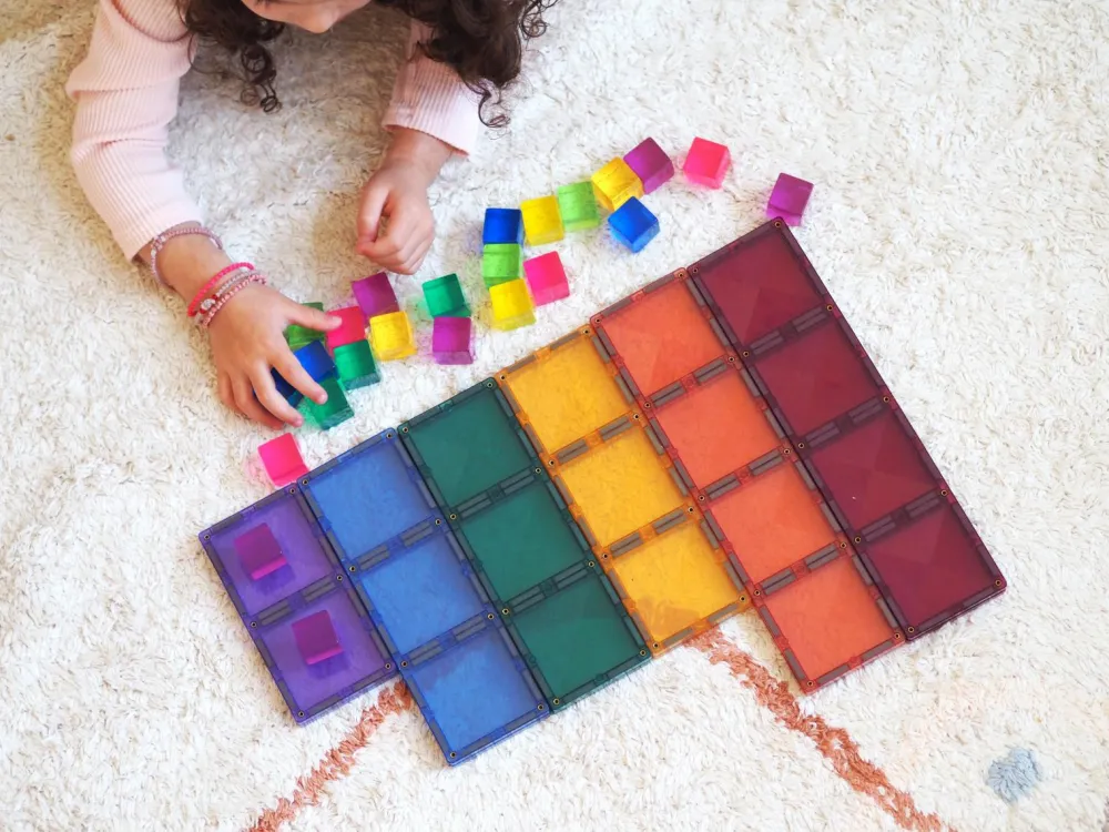 New CONNETIX | Pastel Rectangle, 24 stk