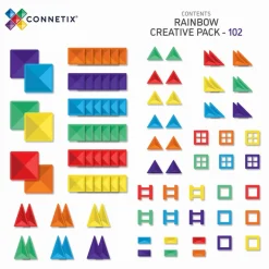 Hot CONNETIX | Rainbow Creative, 102 stk