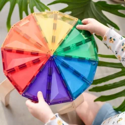 CONNETIX | Rainbow Geometry, 30 stk