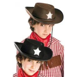 Hot Cowboy hat 52 cm (ass.)