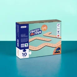 Best Crateit Town - Veje, 10 dele