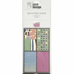 Discount Creativ Company Decoupagepapir (ass.), 4 x 2 ark