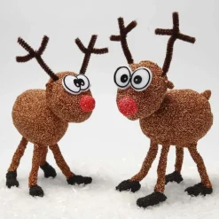 Best Creativ Company Dekorationsdele - Sjove øjne, 9 stk ass.