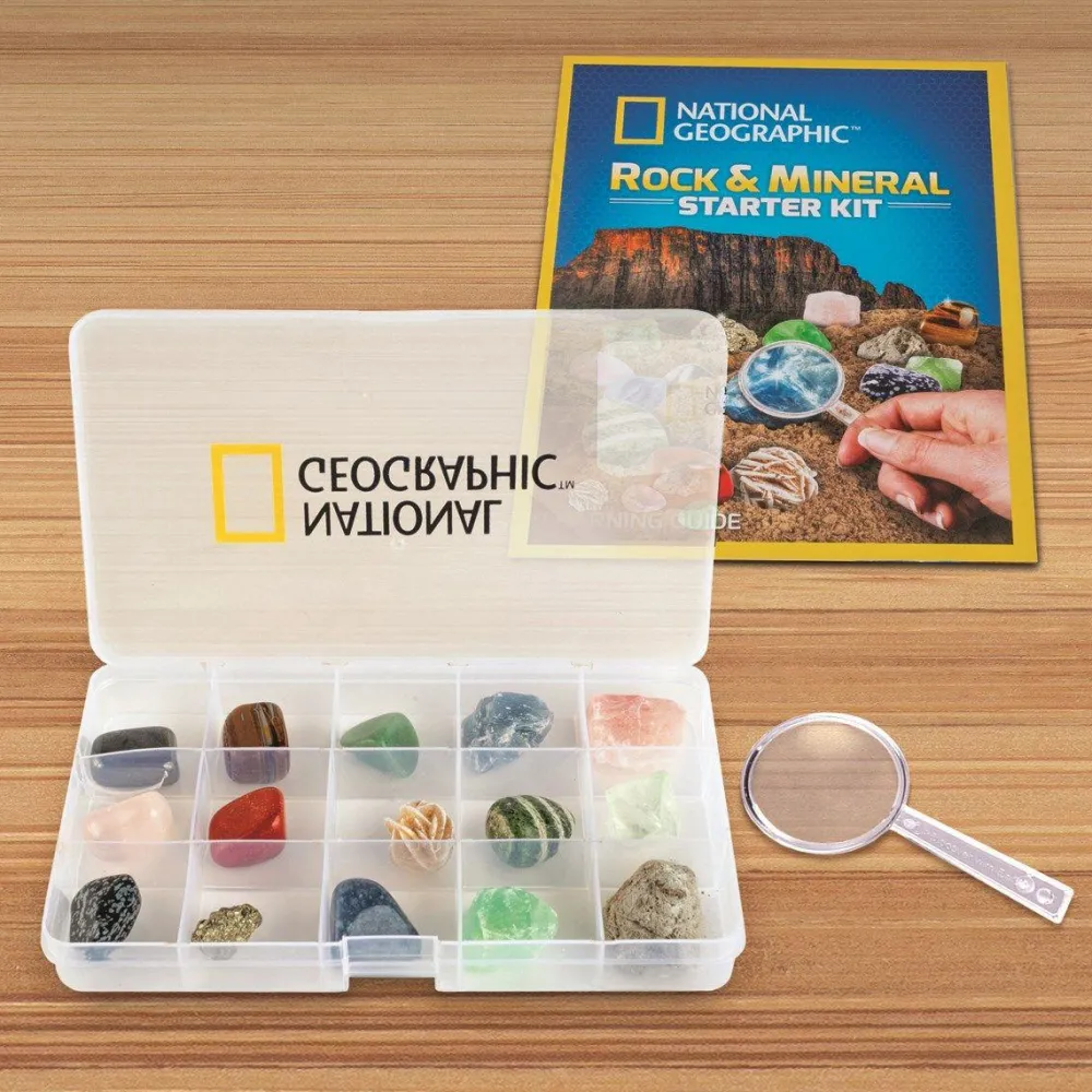 Outlet National Geographic Ædelsten- og mineraler - Startsæt