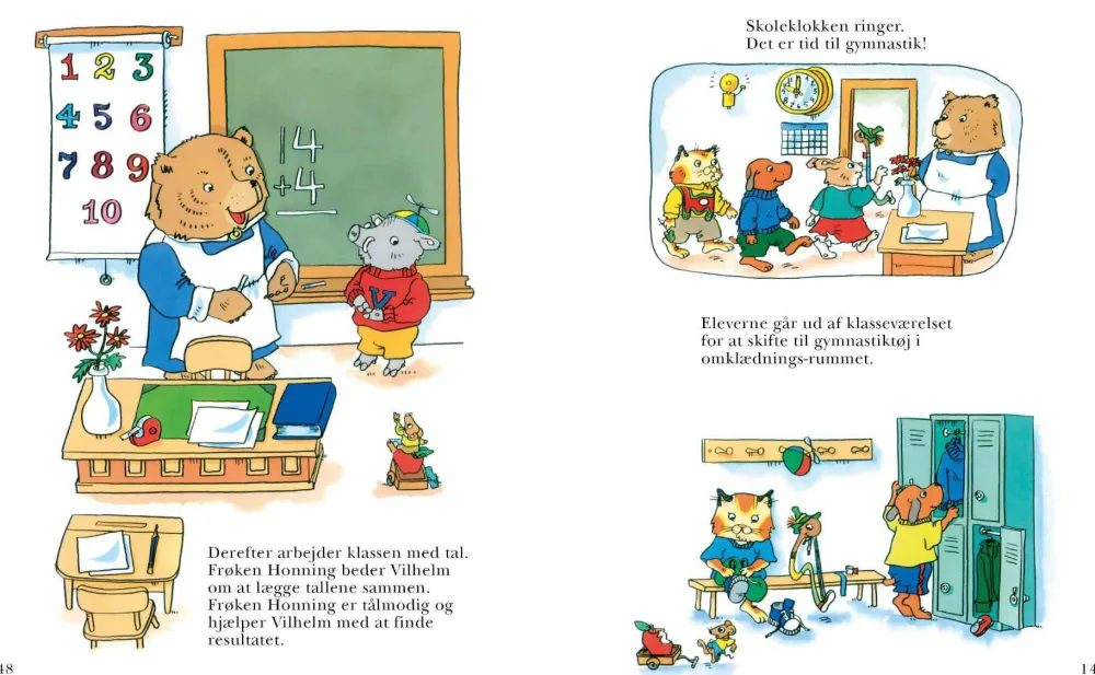 Discount Den store Richard Scarry-bog