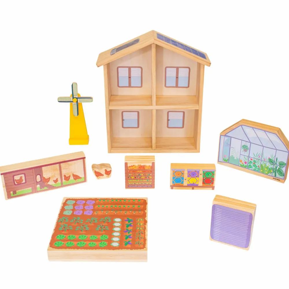 Online Det bæredygtige hus, 9 dele