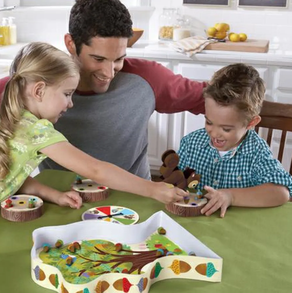 Hot Det snedige egern - Farve- & Motorikspil