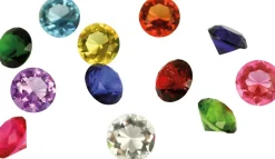 Outlet Diamanter Ø3 cm. - Multi - 12 stk