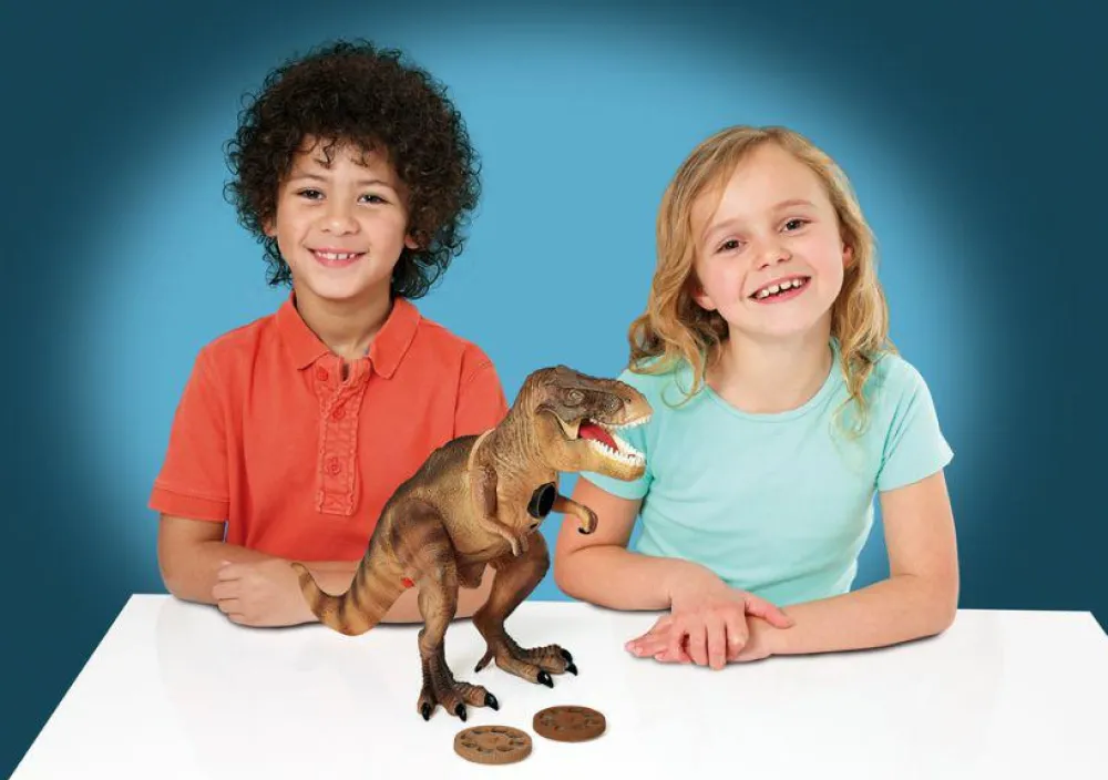 Online Brainstorm Dinosaur med projektor - T-Rex