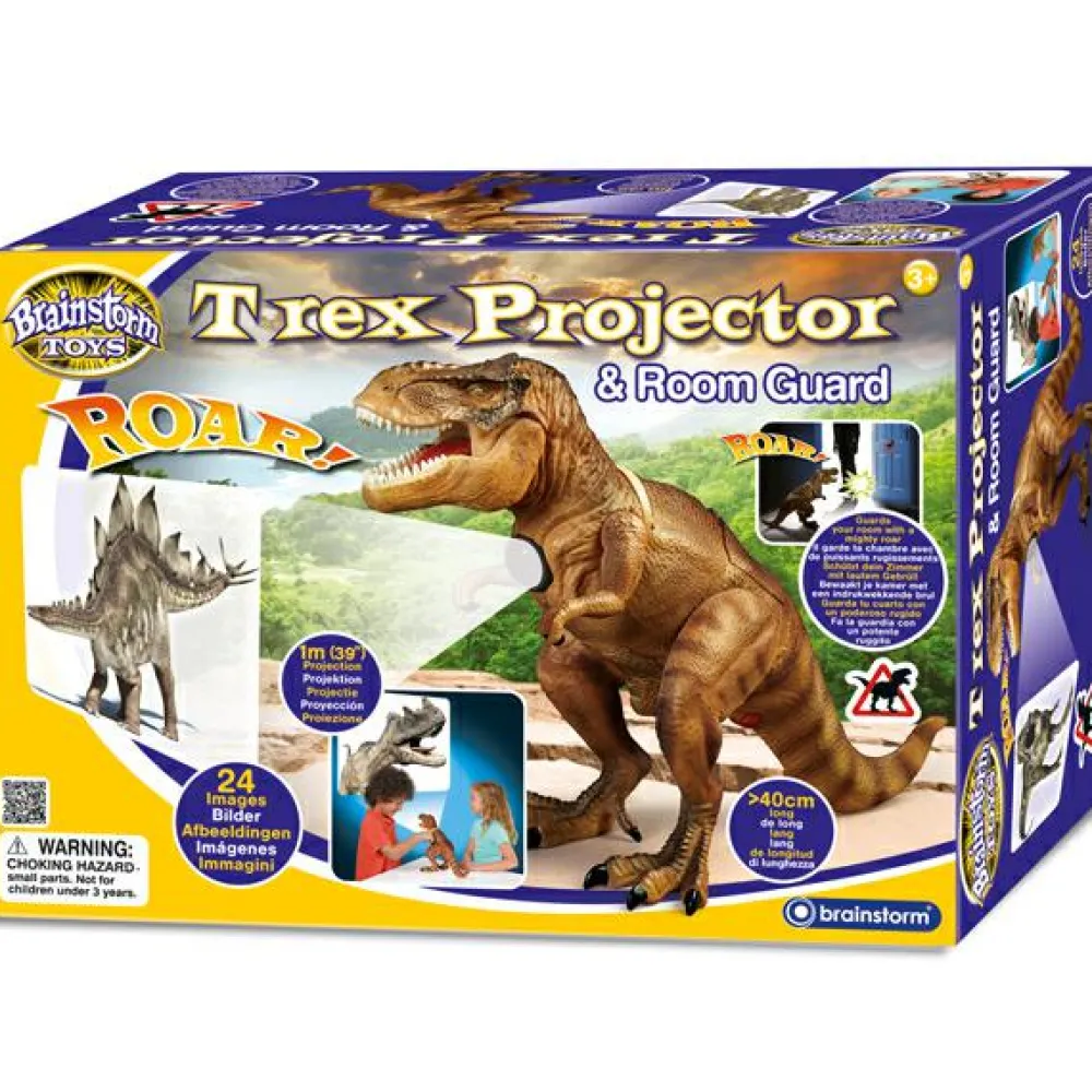 Online Brainstorm Dinosaur med projektor - T-Rex