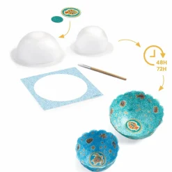 Best Djeco DIY - Lav papirskåle, Havet