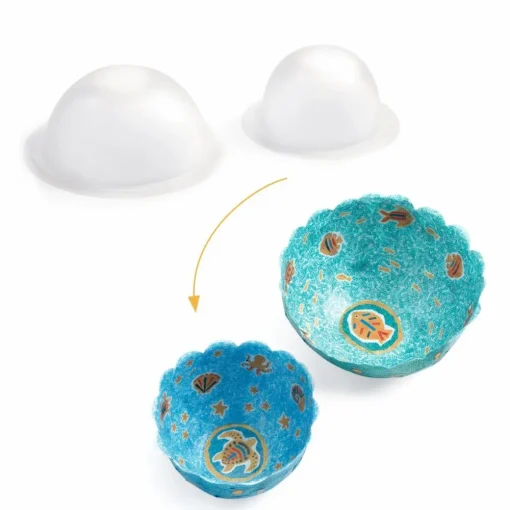 Best Djeco DIY - Lav papirskåle, Havet