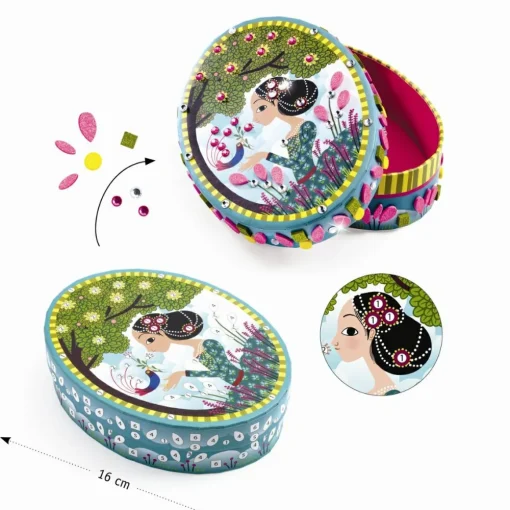 Djeco DIY - Mosaikæske, Små hemmeligheder