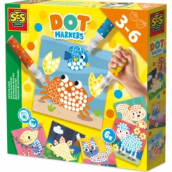 New SES Creative Dot Markers XXL - Aktivitetskort
