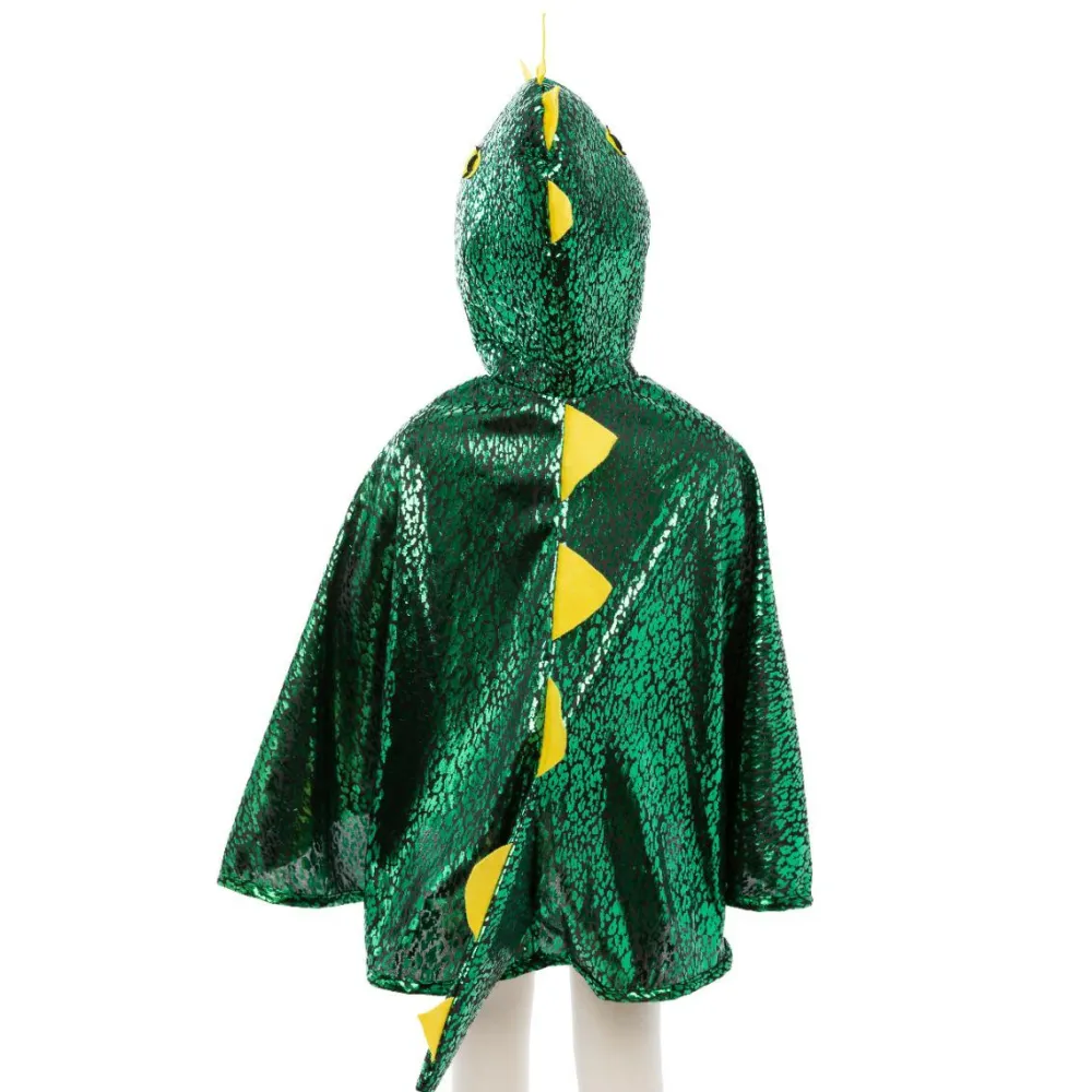 Best Great Pretenders Dragekappe - Grøn/gul, str. 2-3 år