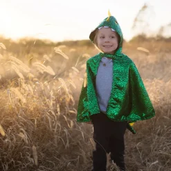 Best Great Pretenders Dragekappe - Grøn/gul, str. 2-3 år