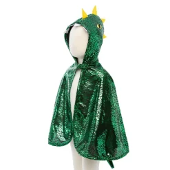 Best Great Pretenders Dragekappe - Grøn/gul, str. 2-3 år