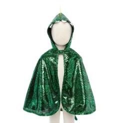 Best Great Pretenders Dragekappe - Grøn/gul, str. 2-3 år