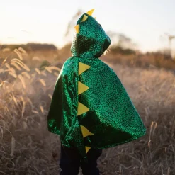 Best Great Pretenders Dragekappe - Grøn/gul, str. 2-3 år