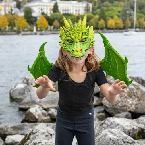 Discount Great Pretenders Dragevinger - Grønne