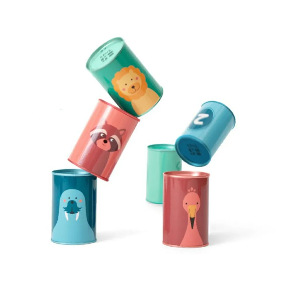 Hot BS Toys Dåsekast med tal/dyr