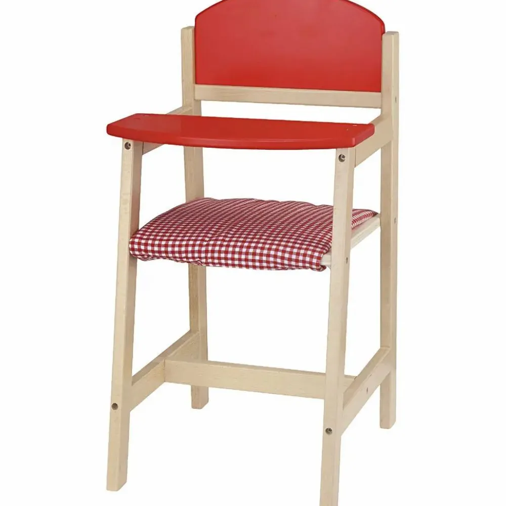 Sale Dukke højstol med siddehynde