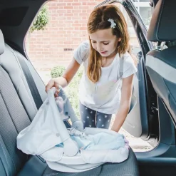 Clearance Dukke tilbehør - Autostol, 45 cm.